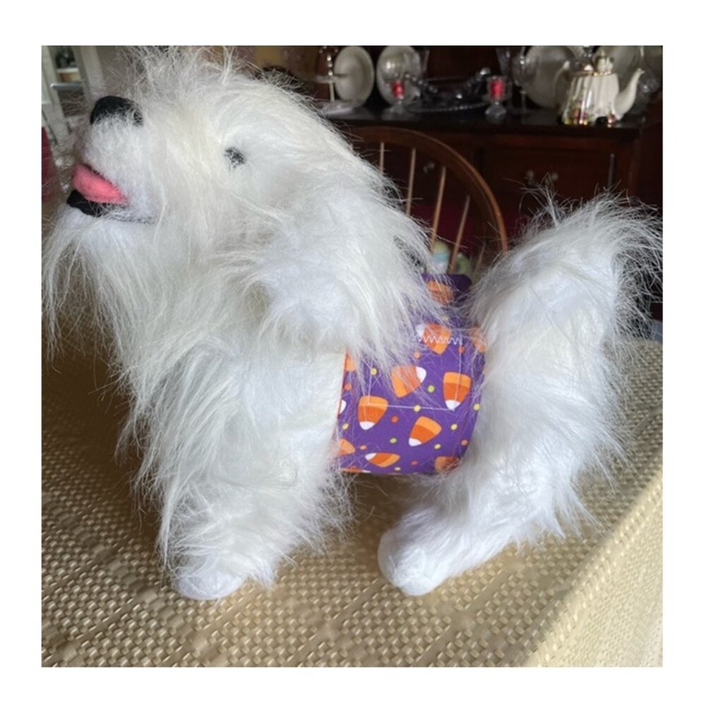 Halloween Candy Corn Belly band for small dogs NWT New Lower Price